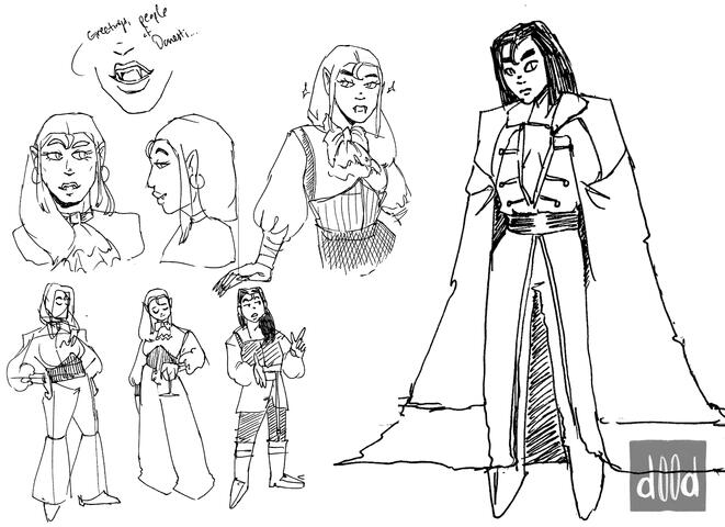 Vampire!Greta of Danesti, 2021